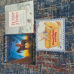 Scholastic Misc. Authors Paperback Book Set of 3 Poems